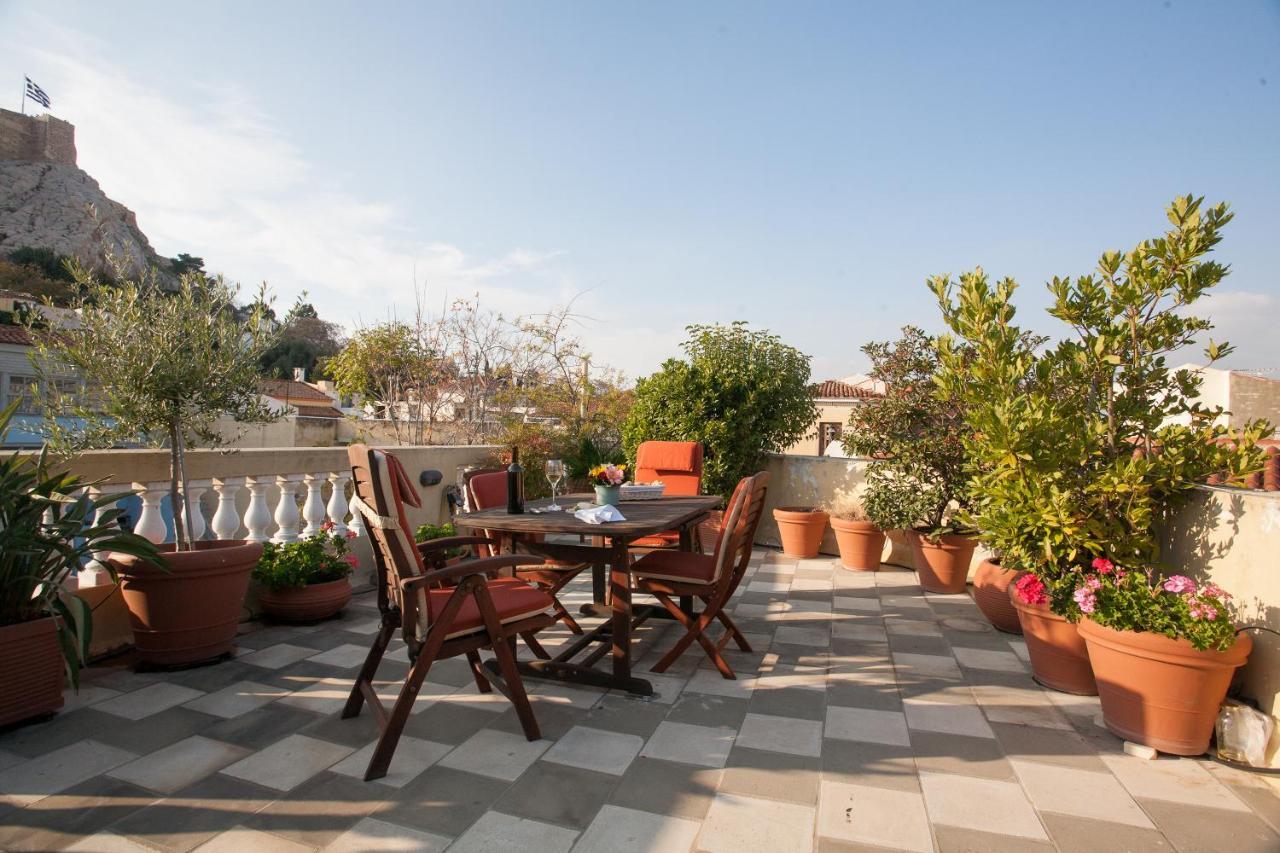 Ferienwohnung House At The Foothills Of Acropolis Athen Exterior foto